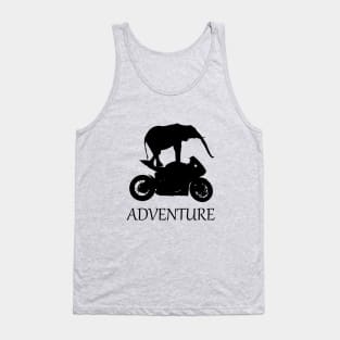 Adventurous elephant Tank Top